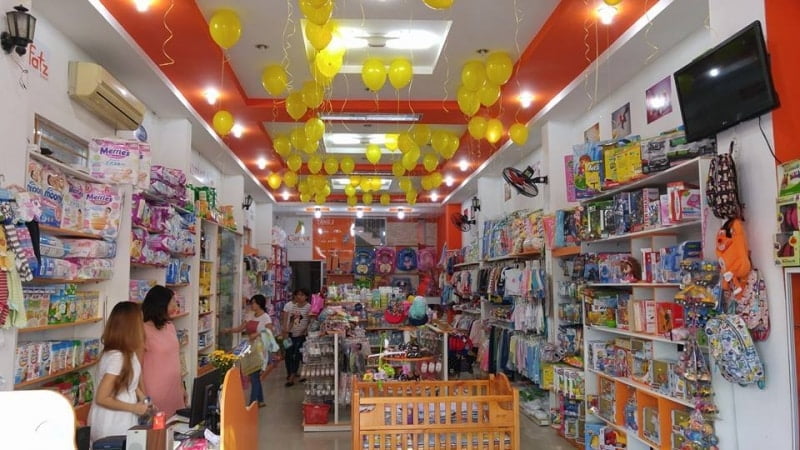 Shop Mẹ và Bé tại Đà Nẵng, các siêu thị mẹ và bé tại Đà Nẵng