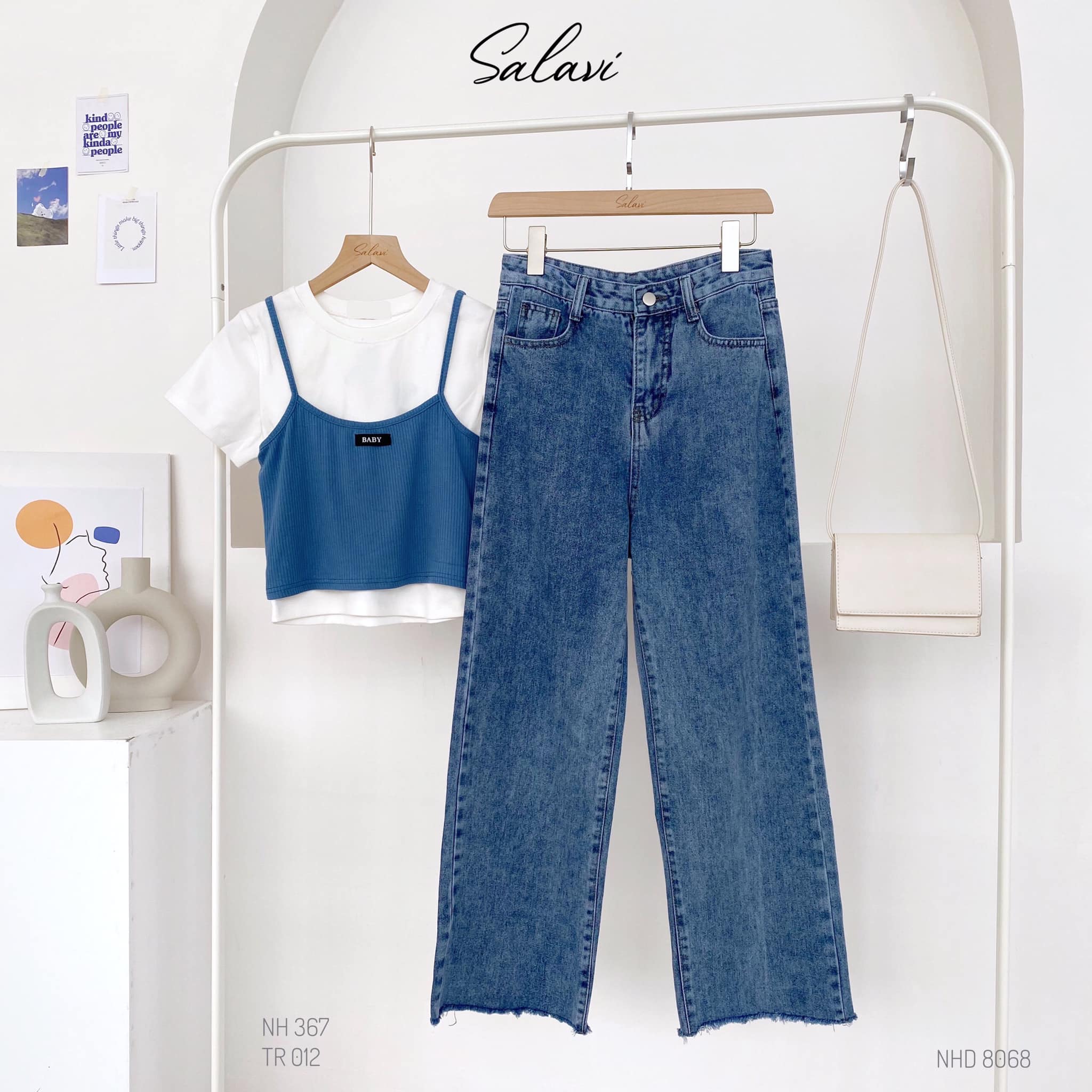 Mẫu quần và áo tại Salavi Shop Đà Nẵng