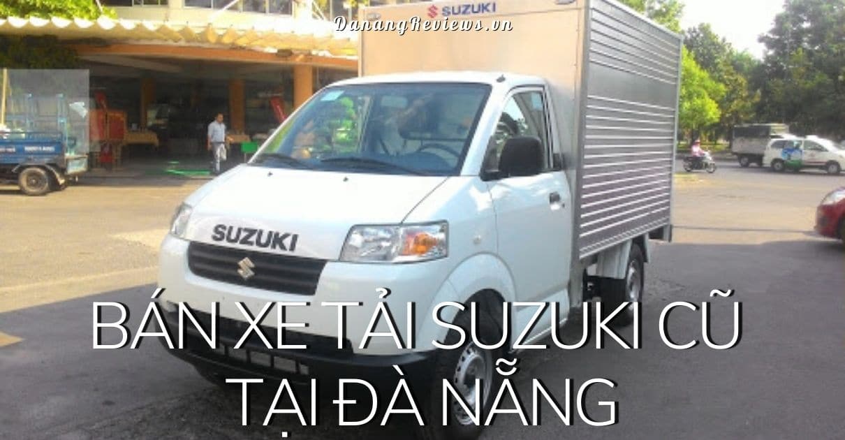 Xe tải Suzuki 500kg cũ thùng kín đời 2009 giá rẻ Bình Dương