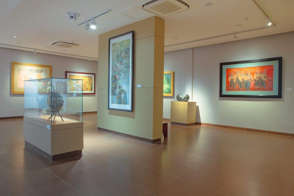 Khu trưng bày của bảo tàng